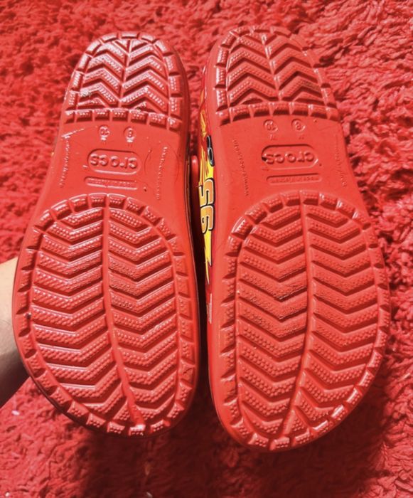 Crocs mcqueen  lightning