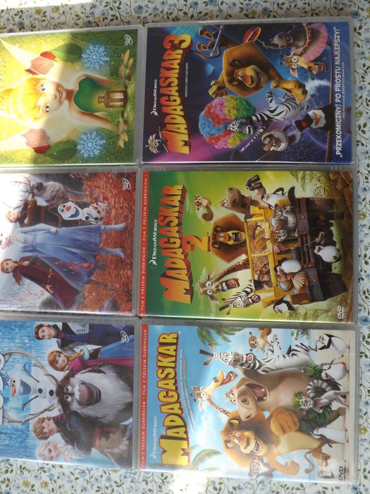 Madagaskar bajka film trylogia dvd