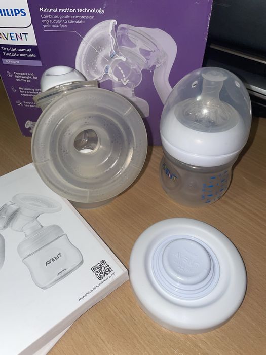 Ручний молоковідсмоктувач Philips Avent scf 430, пляшечки babylove