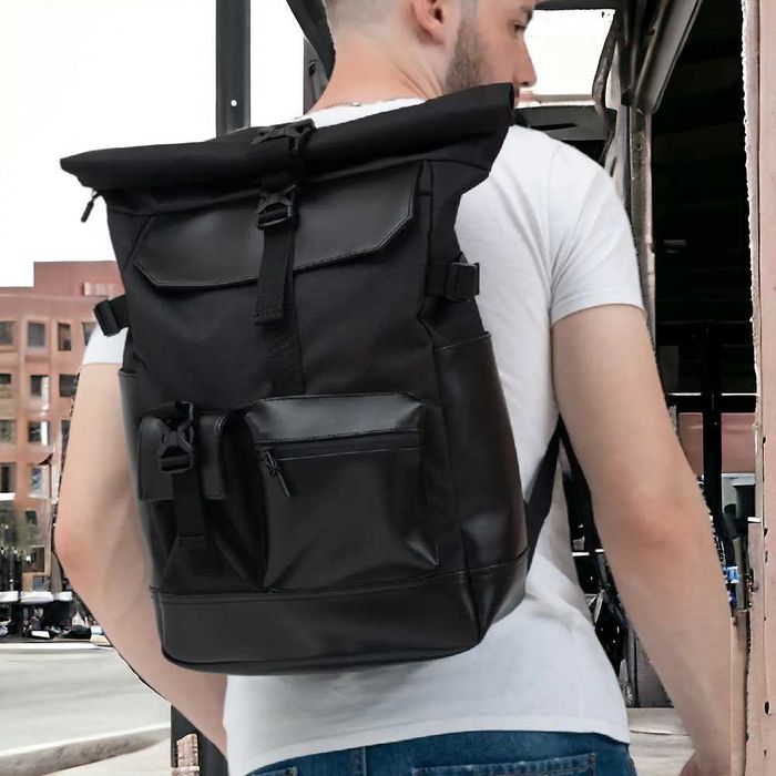 Рюкзак Rolltop чоловічий жіночий ролтоп великий для подорожей ноутбука