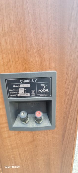 Conjunto home cinema Focal Chorus V  - Ultima hipotese.