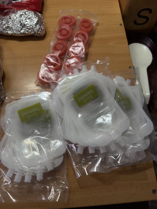 Máquina de encher fruta para bebés