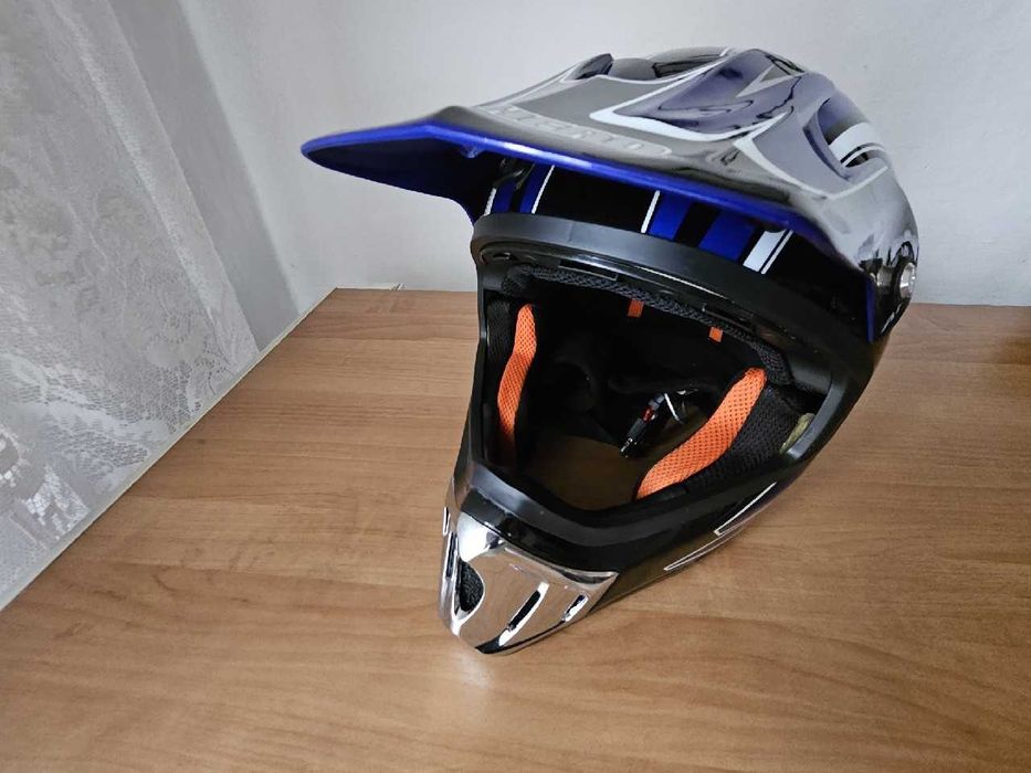 Kask cross/enduro Madhead AFR XL 61 cm + pudełko | Stan bardzo dobry