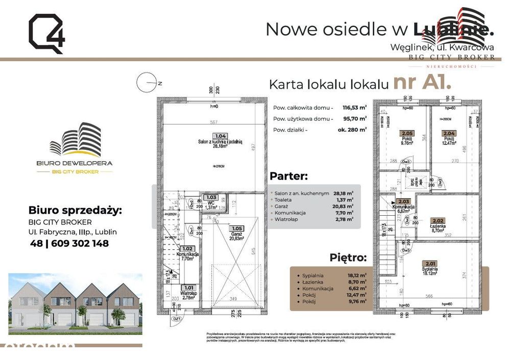 Dom – Lublin, Węglinek, Węglin Południowy - Więcej