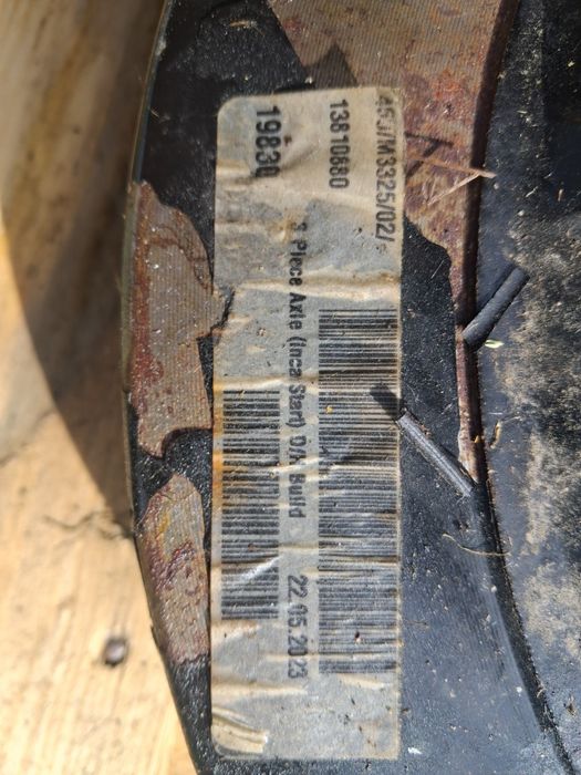 JCB piasta dyfer koło napinające
