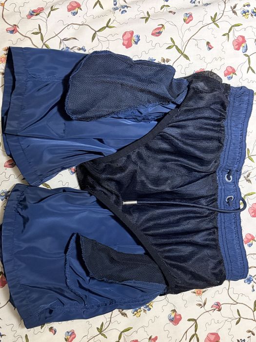 PRADA - Shorts navy blue