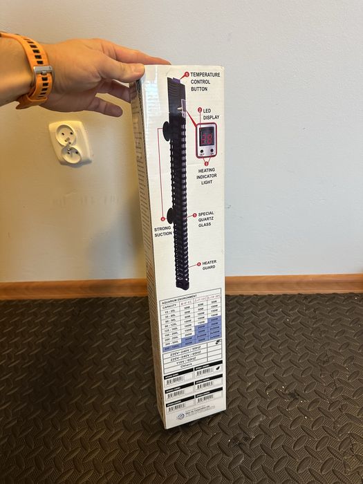 Grzałka do akwarium shogun led 300w nowa