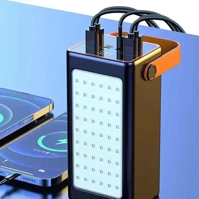 Повербанк 100000 mAh JS-658 з LED-ліхтариком