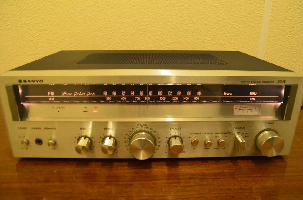 Amplificador Receiver Sanyo 2016