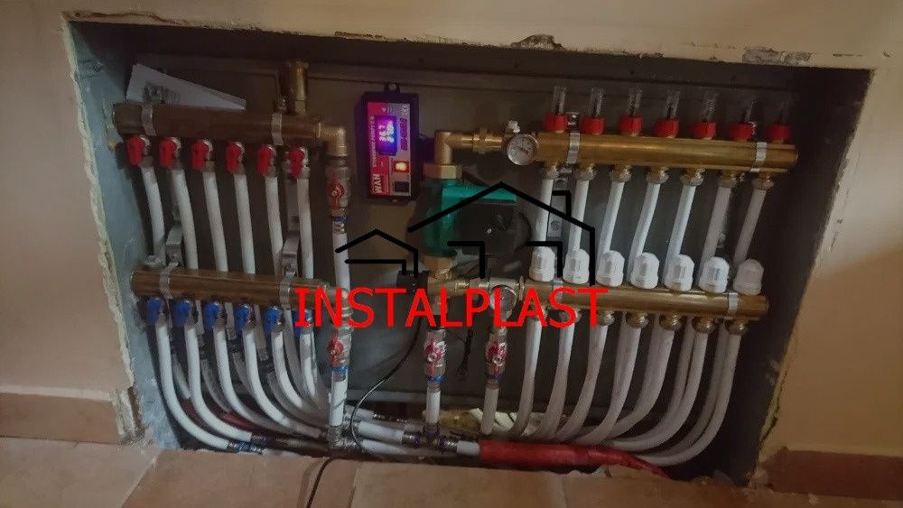 Hydraulik Instalacje C.O. Wod-Kan Ogrzewanie Podłogowe Frezowane