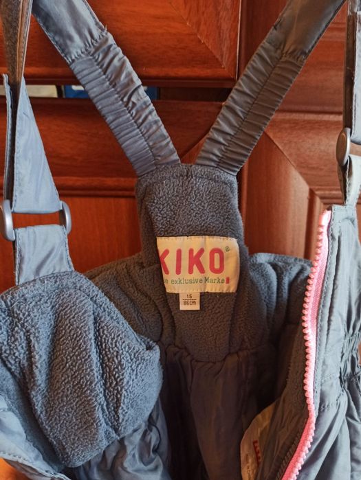 Зимовий комплект  для дівчинки Kiko. Куртка+комбенізон 86см.