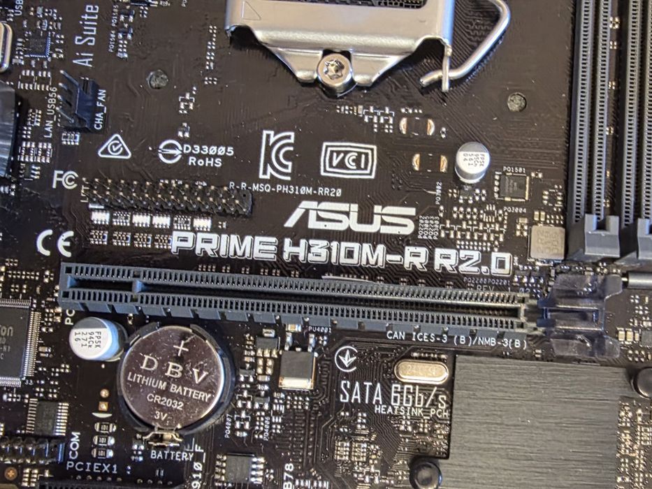 Продам комплект Asus prime h310m-r + i5 8400: 3 850 грн