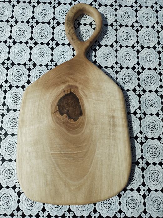 Deska do krojenia serwowania z orzecha włoskiego