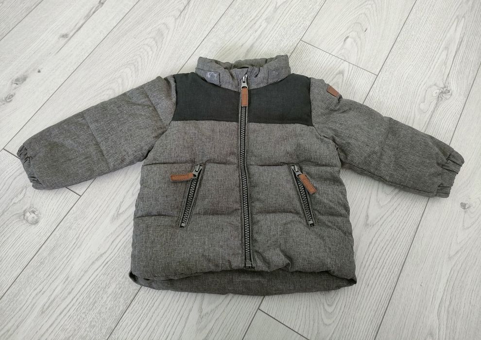 Kurtka kurteczka zimowa przejściowa 80 9-12 miesięcy h&m
