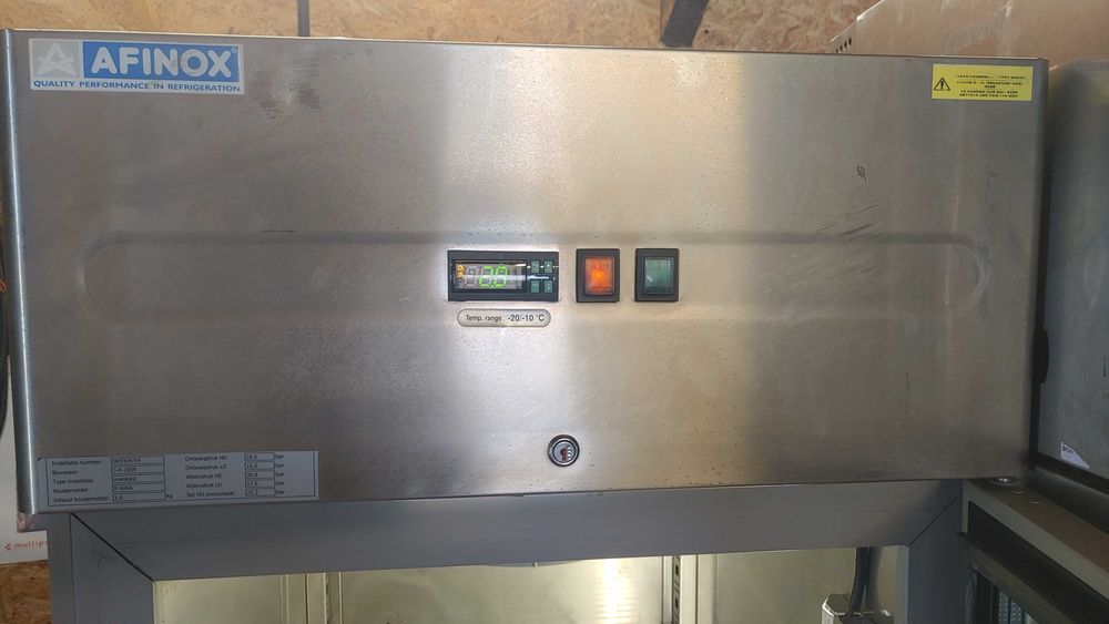 Witryna mroźnicza, szafa mroźnicza