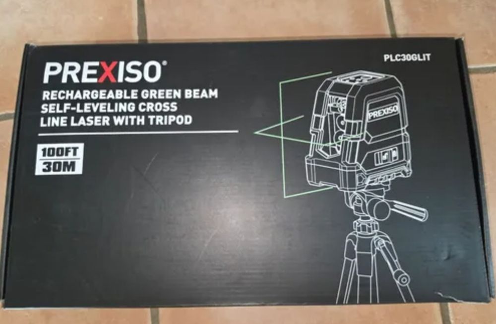 Kit completo de nível a laser 4D – Novo
