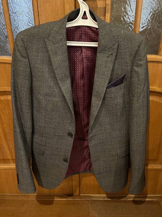 Чоловічий піджак англійського бренду Next Slim Fit