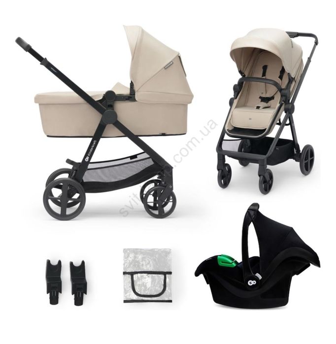 KINDERKRAFT - Комбінована коляска 3в1 NEWLY