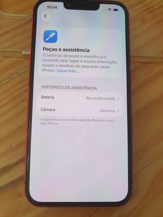 iPhone 13 Vermelho 128GB – Estilo e Potência num Único Dispositivo
