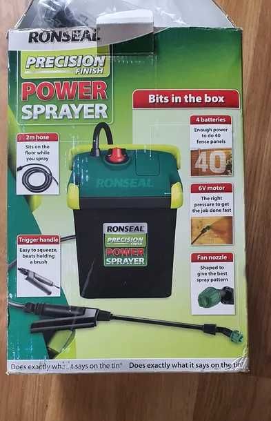 Ronseal precision outlet power sprayer