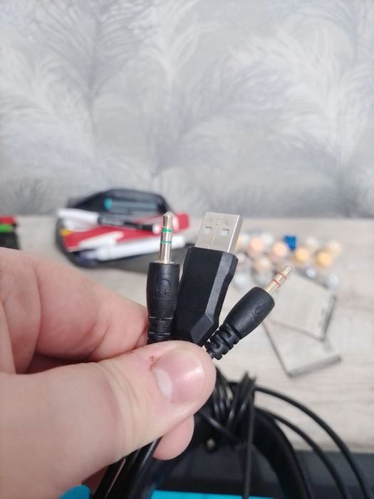 Ігрові навушники UX-A2 зі світлодіодним підсвічуванням