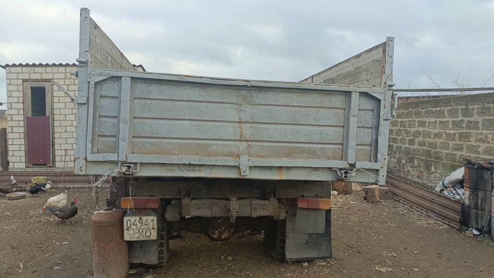 Газ53 самоскид на ходу