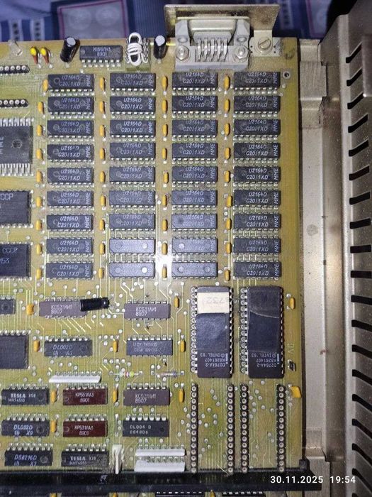 Плата немецкий клон IBM PC XT, ПК Robotron 1834 производства ГДР