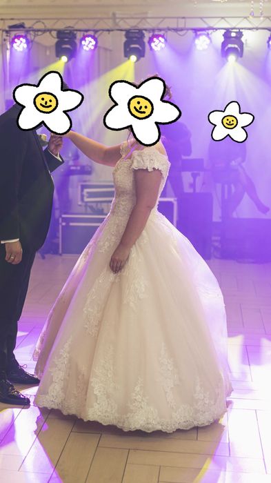 Suknia ślubna księżniczka