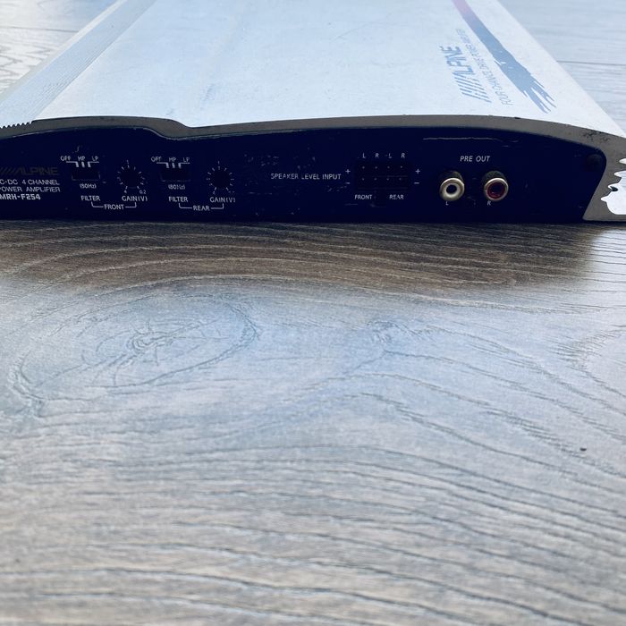 Alpine Four-Channel Amplifier Auto Amplifier Model MRH-F25464171279520259122