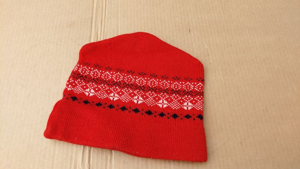 Czapka wełna oldschool vintage lata 90