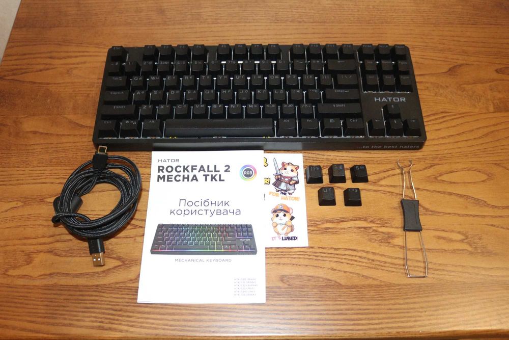Ігрова клавіатура Hator Rockfall Mecha TKL 2