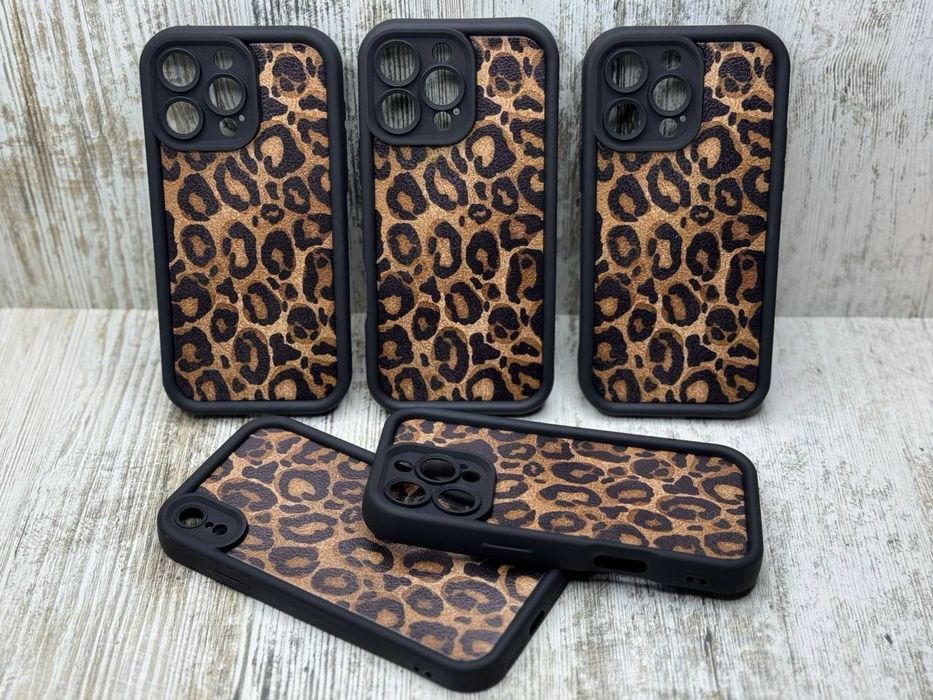 Чехол Leopard Case TPU на iPhone 14 Pro/ 14 Pro Max/ 15 Pro Чохол