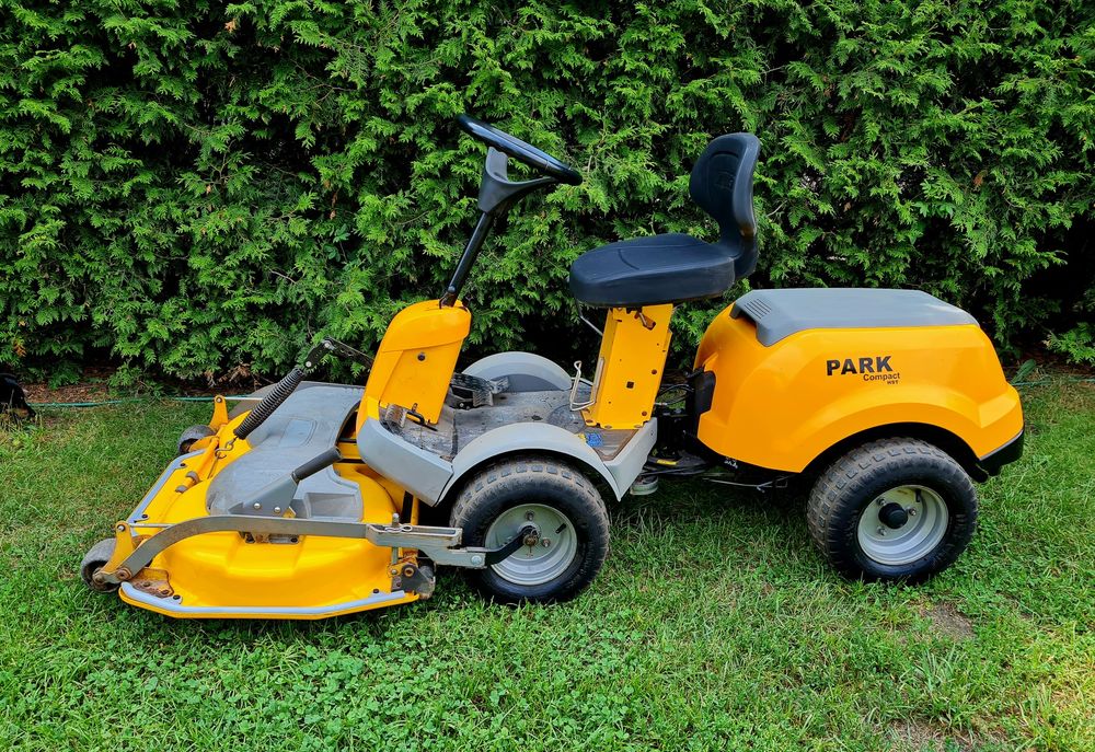 Traktorek kosiarka STIGA PARK compact 15.5km mulczer NOWY Agregat tnacy piekny zadbany stan BEZ wkładu
