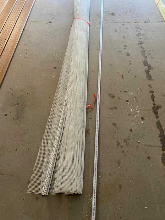 PROFIL Kapinosowy, okapowy podtynkowy LTL z siatką PROFIGIPS elewacja