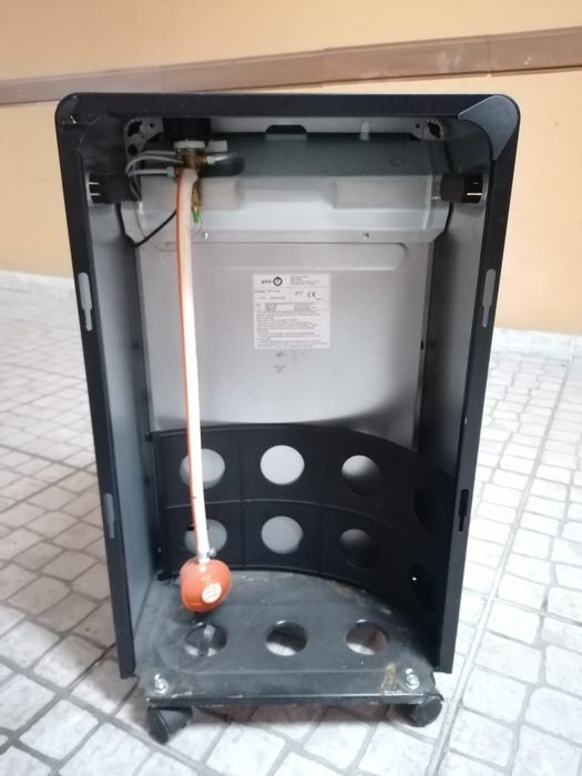 Aquecedor a gas com bilha