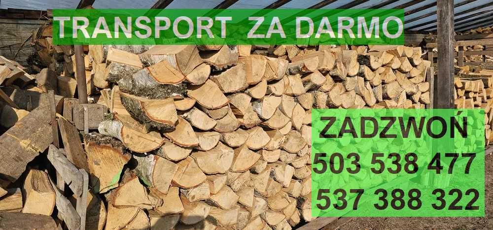 Drewno do pieca i do kominka  - transport GRATIS !