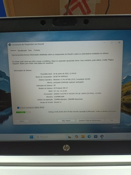 Portatil Hp elitebook 640 g9 i5 12* 32gb  240gb win 11