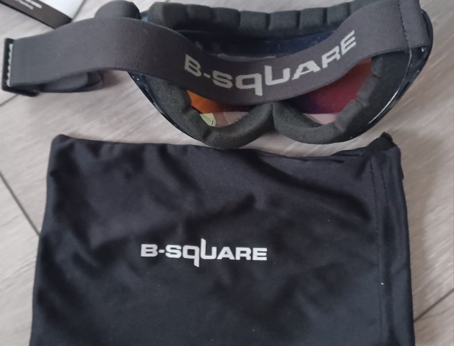 Kask narciarski dla dzieci z goglami B-SQUAR 51-53cmE