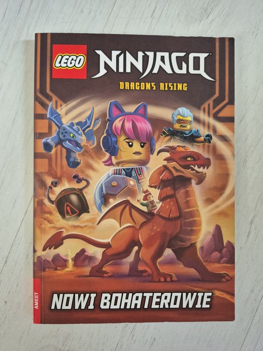 Ninjago książka Nowi bohaterowie