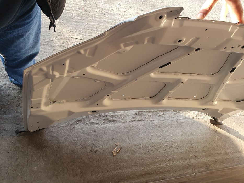 Капот белый Chevrolet Aveo, Шевроле Авео T250