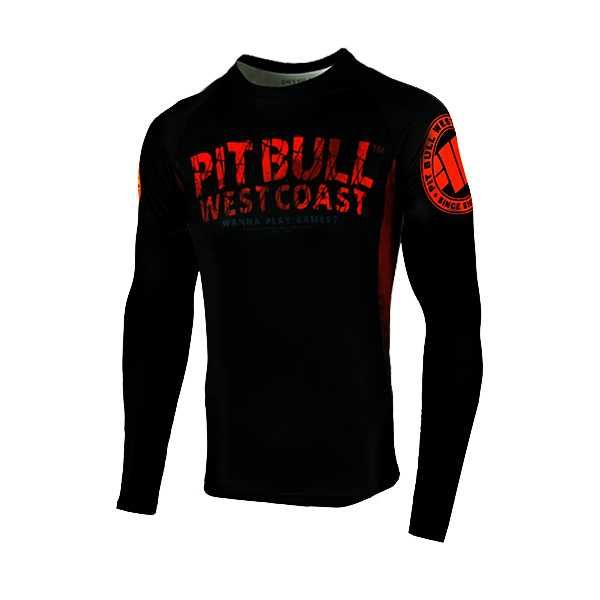 PIT BULL rashguard rash longsleeve WANNA PLAY GAMES CHUCKY