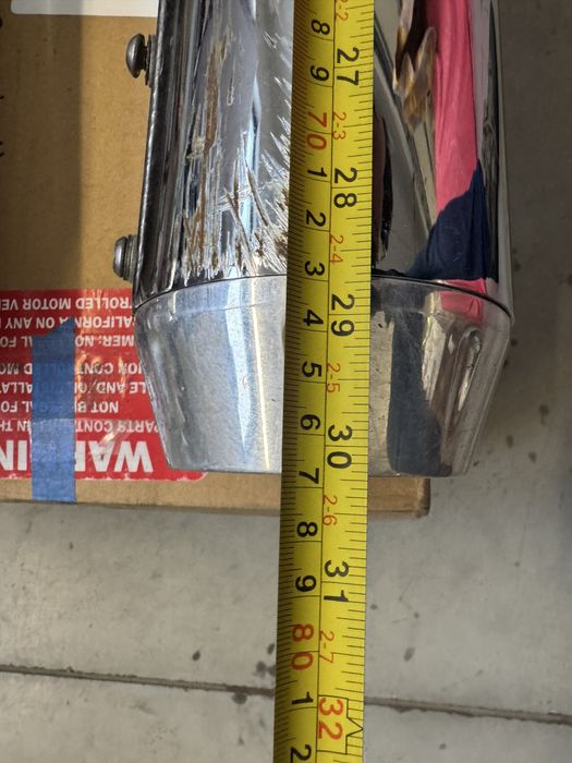 Труби вихлопні Bassani Megaphone для мотоцикла Harley Davidson