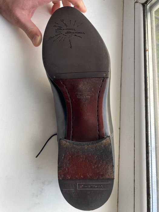 Мужские туфли Santoni