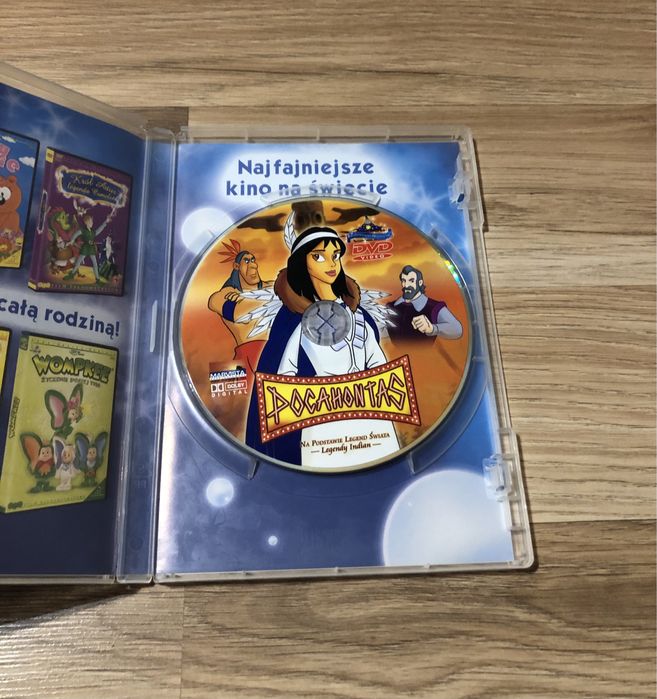 Pocahontas na DVD