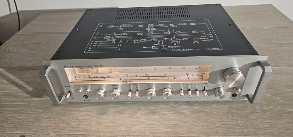 Amplituner LENCO R-50 made in swiss