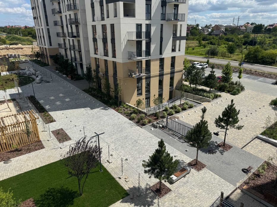 Продаж 1-кімнатної квартири 41кв.(єОселя) м.Пустомити (9км.від Львова)