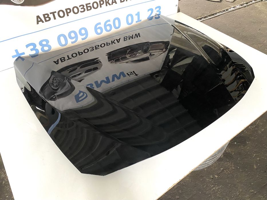 Капот BMW F30 F31 Рестайлінг 475 Black Sapphire Оригінал Чорний Капот Ф30 Ф31 БМВ