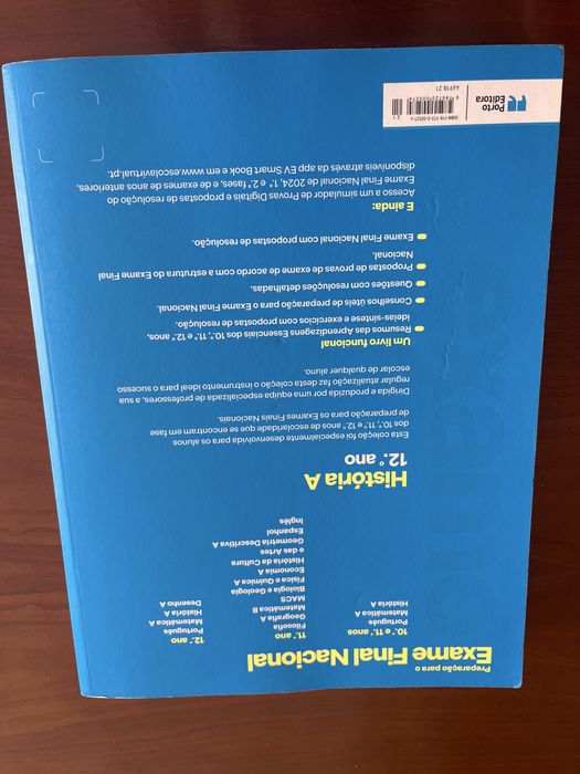 Livro Preparacao Exame Nacional Historia A