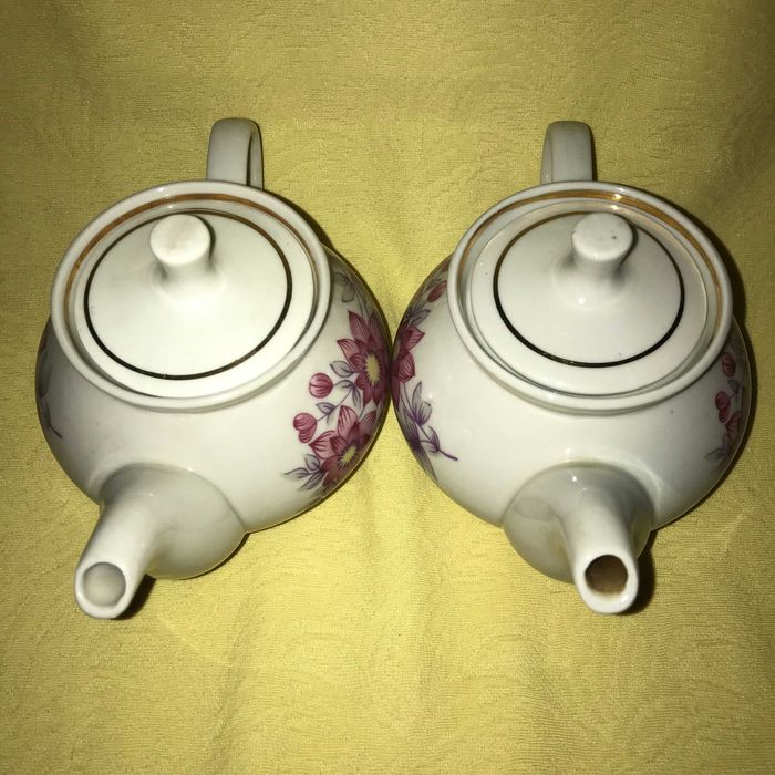 Чайник керамический СССР | Довбышевский фарфоровый завод (Довбыш)