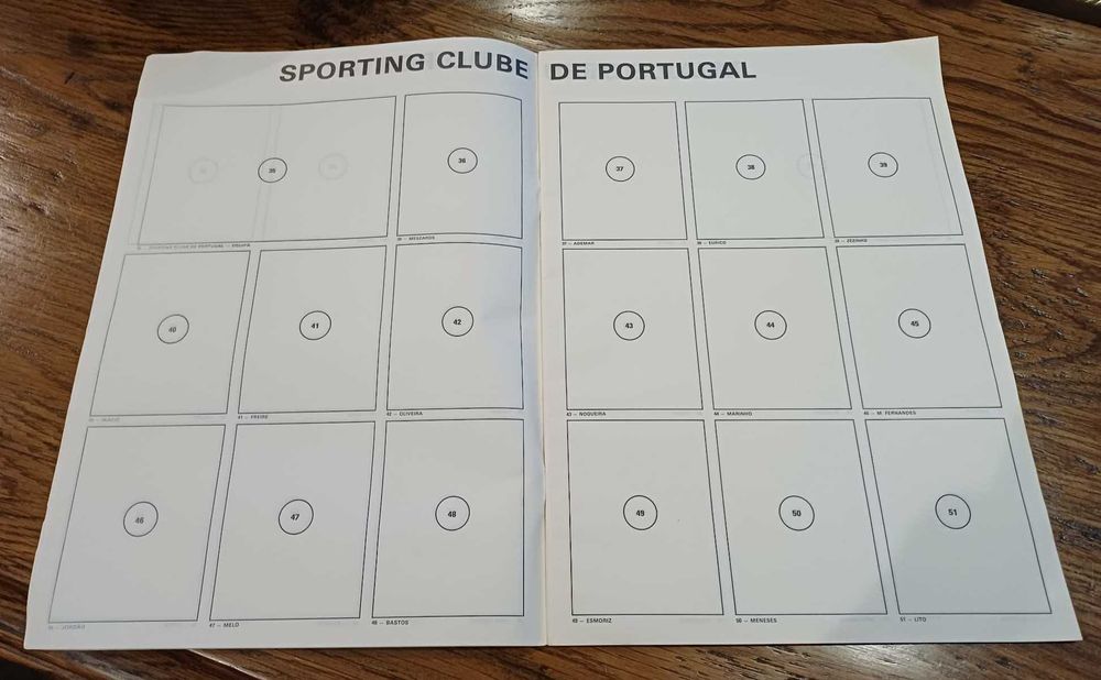 Campeões de Futebol 81/82 - Caderneta de Cromos – Futebol